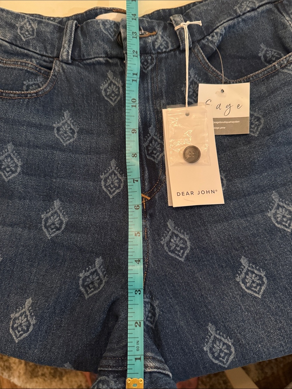 Dear John Wide-Leg Women’s Jeans size 30 - Picture 3 of 7